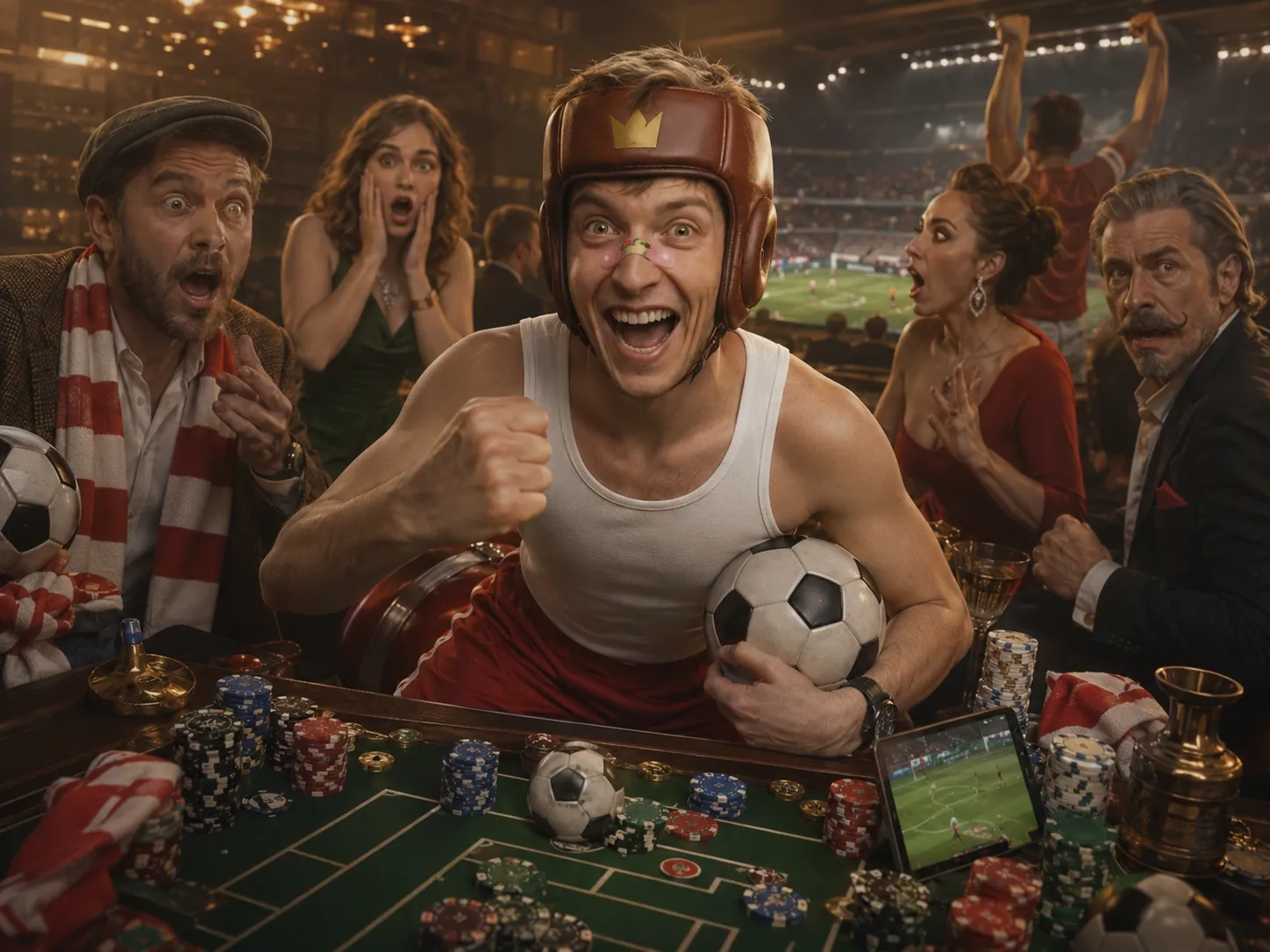 Stadium Bets Football Casino Night